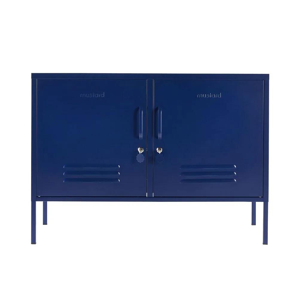 Mustard Made The Lowdown Cabinet Navy 2