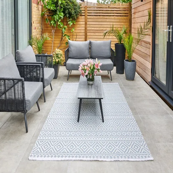 Jazz Traditional Indoor Outdoor Rug 2