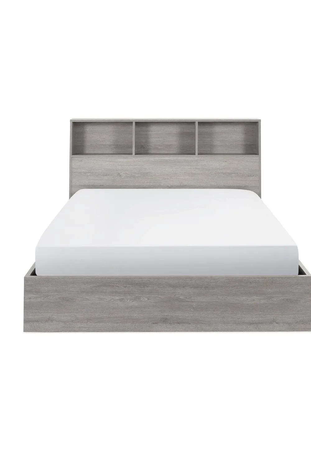 Julian Bowen Bali Bookcase Ottoman Storage Bed in Grey 6