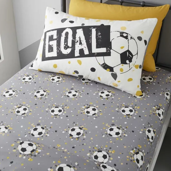 Bedlam Goal Single Fitted Sheet