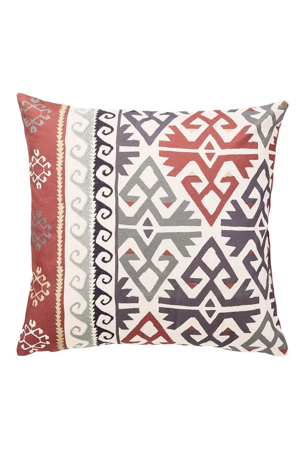Morris & Co 'Crown Imperial' Cushion 50X50cm in Red