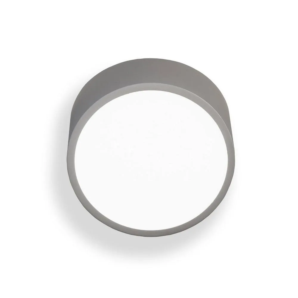 Netlighting Mini Flush Wall Light Round 2x5W G9 LED (not incl.) Silver IP44