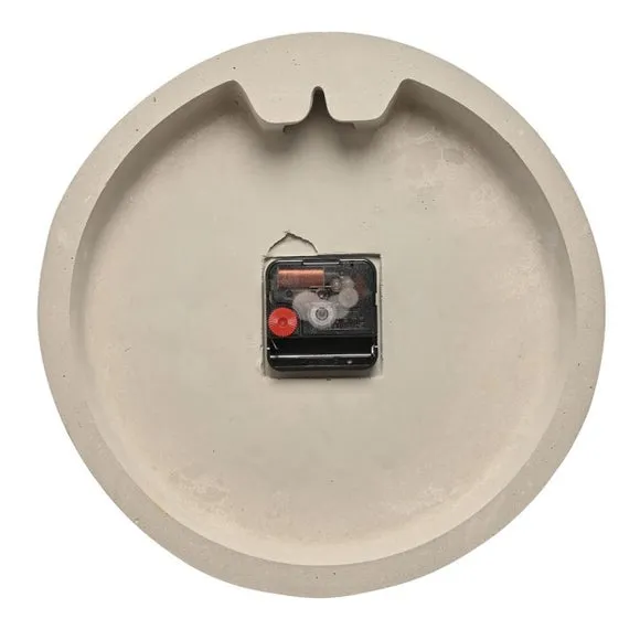 Interval Cement Wall Clock 4