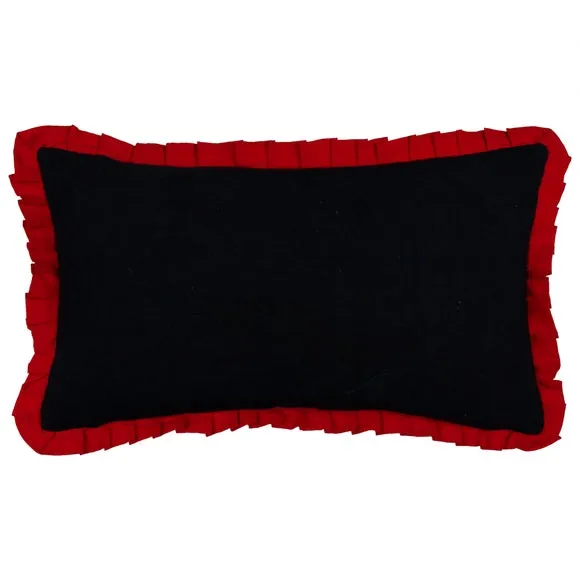 Darkling Beetles Frilled Rectangular Cushion 5