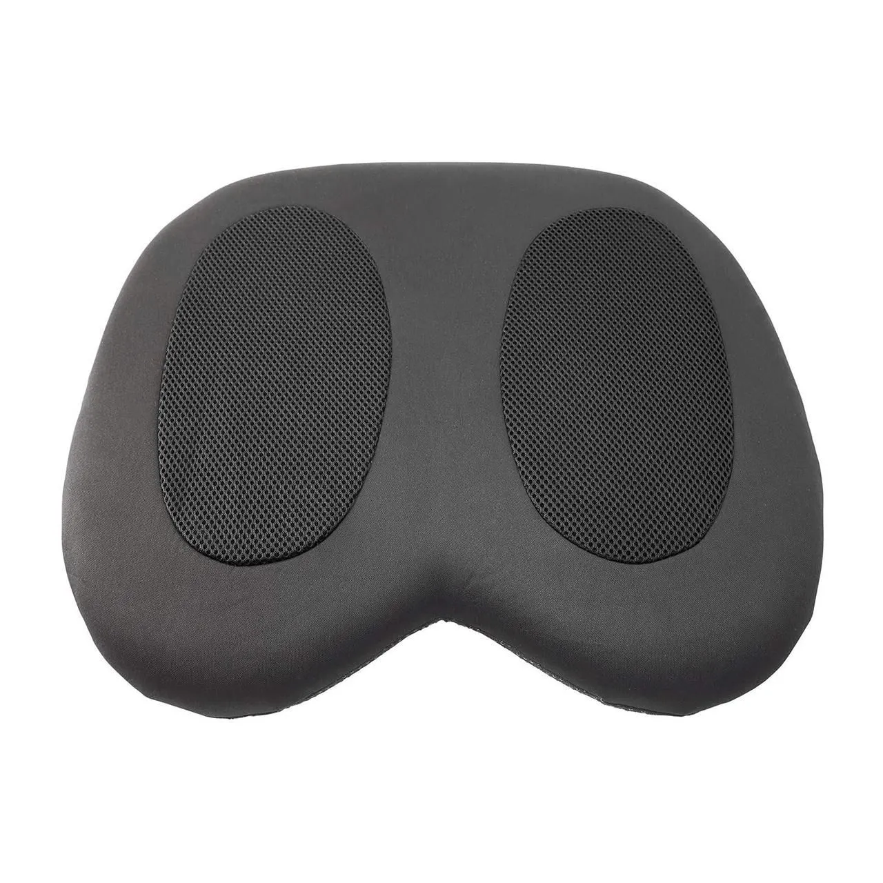 mysmartbuy Memory Foam & Gel Filled Cushion - Lower Back Support Orthopaedic Posture Pad - Measures 45 x 42 x 5cm in Black