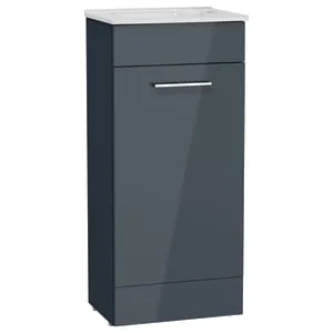 Holkham Anthracite Grey Vanity Unit & Basin - 855 x 385mm