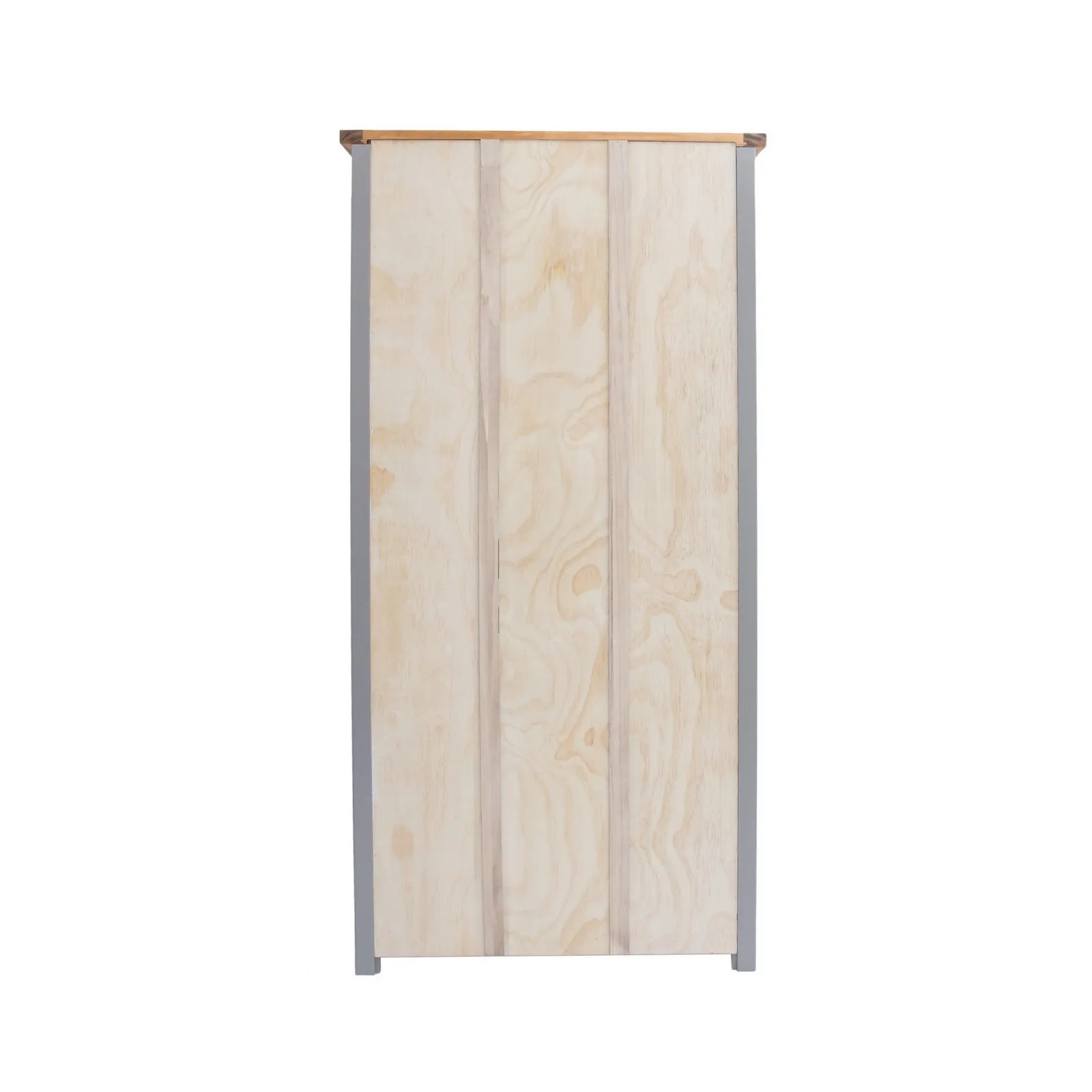 Cabinet Bits Bookcase with plinth 180x90x30cm in Grey 5