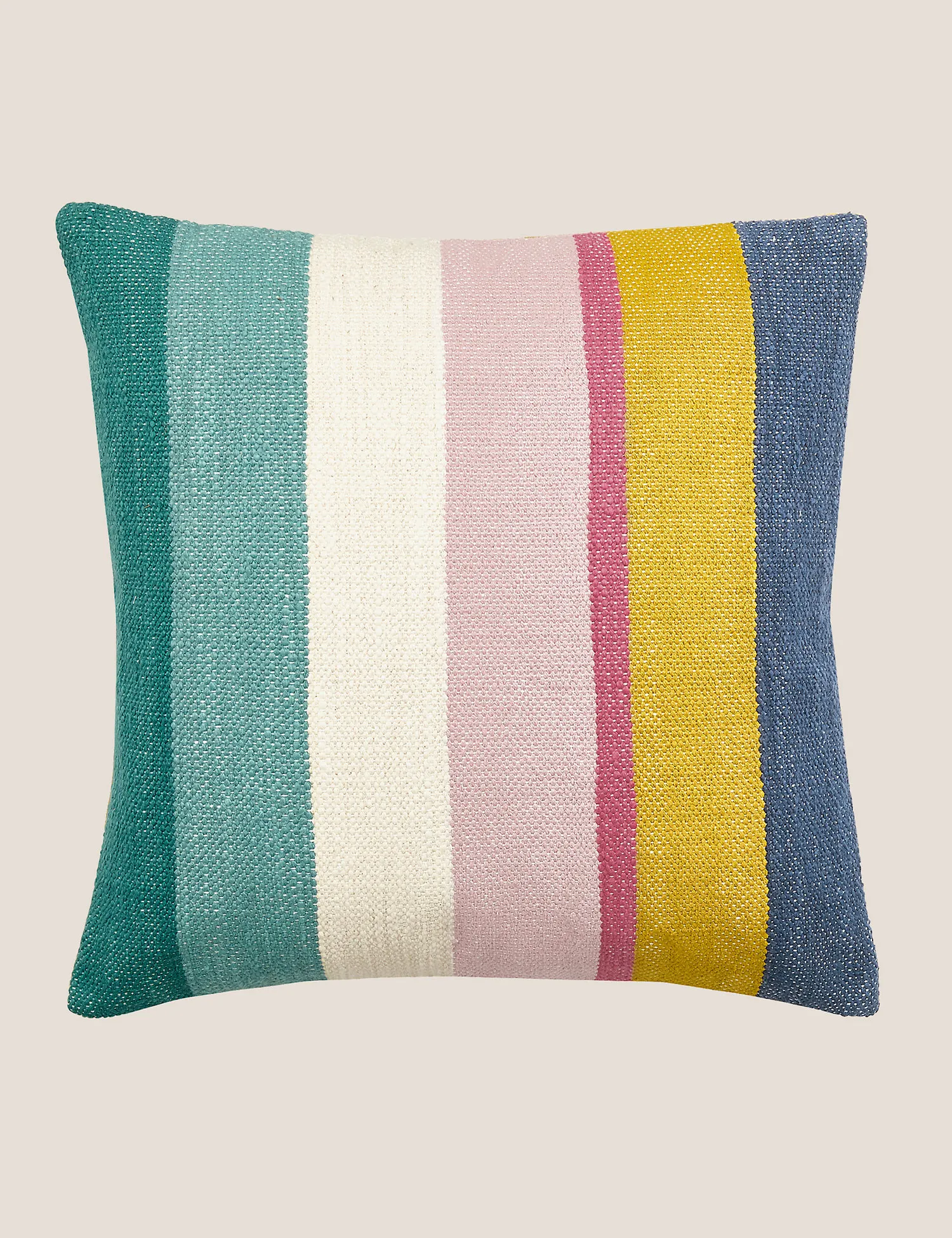 M&S Joules Pure Cotton Cotswold Woven Stripe Cushion