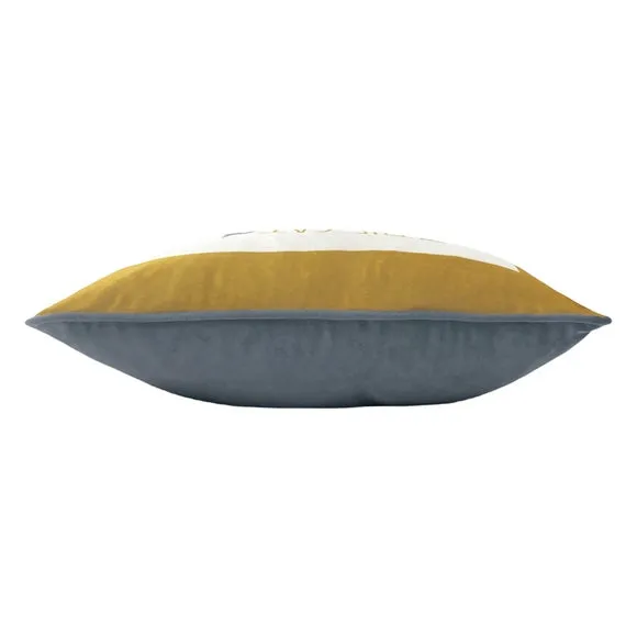 Kitta Sits Here Ochre Cushion 2