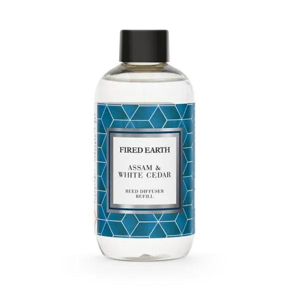 Fired Earth Assam and & White Cedar Diffuser Refill