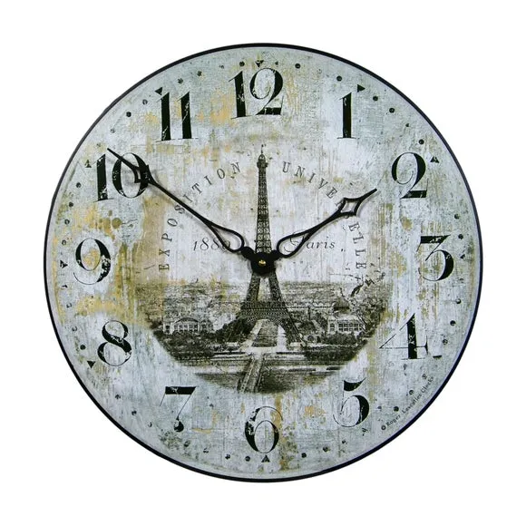 Eiffel Tower Exhibition Wall Clock 2