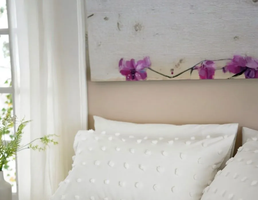 Deyongs Fluffy Dots Duvet Set with Tufted Microfibre Texture in White 4