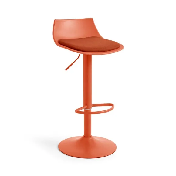 Dallis Height Adjustable Barstool, Fabric 5