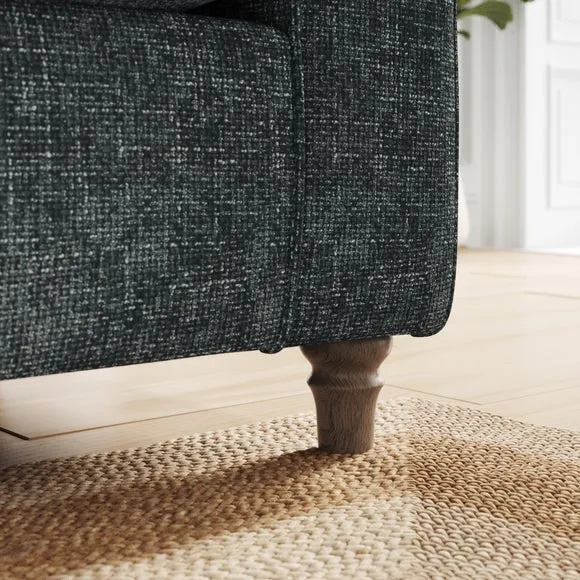 Flori Chunky Chenille Armchair 4
