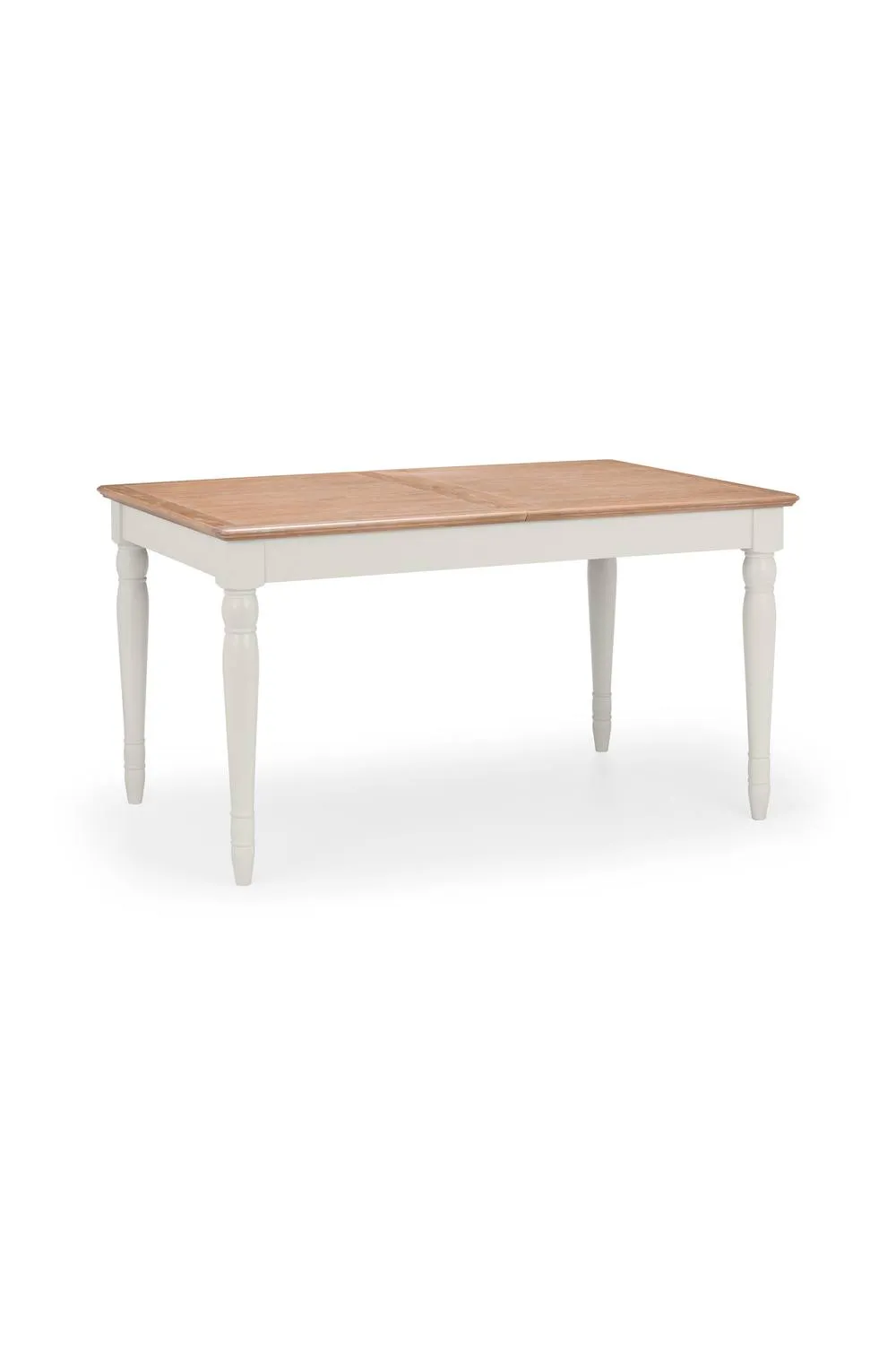Julian Bowen Provence Rectangular Extending 4-6 Seater Dining Table in Light Grey 6