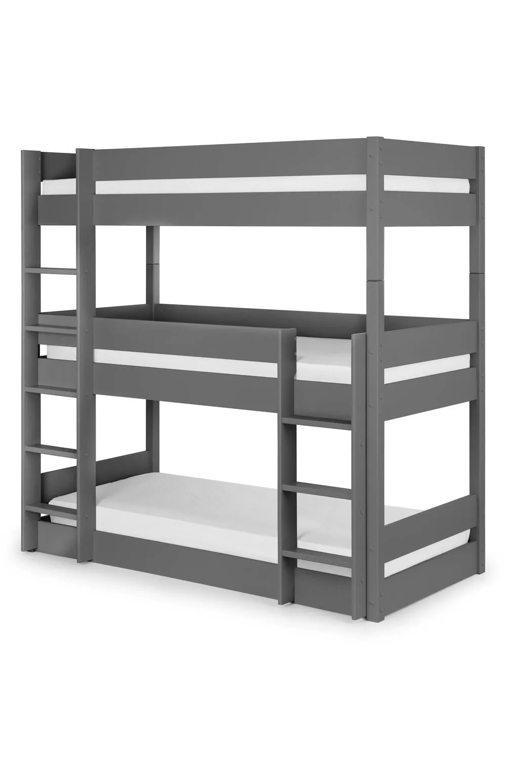 Julian Bowen Trio 3 Tier Triple Bunk Bed in Dark Grey 3
