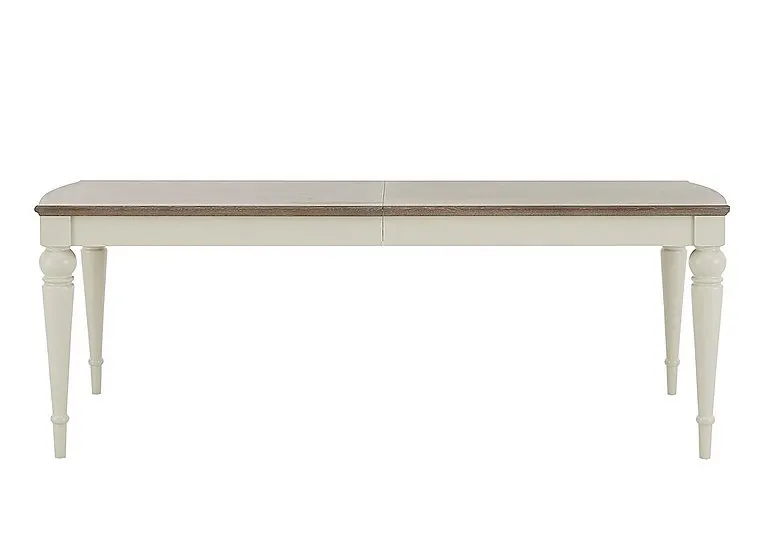 Annecy Large Extending Dining Table - Soft Grey