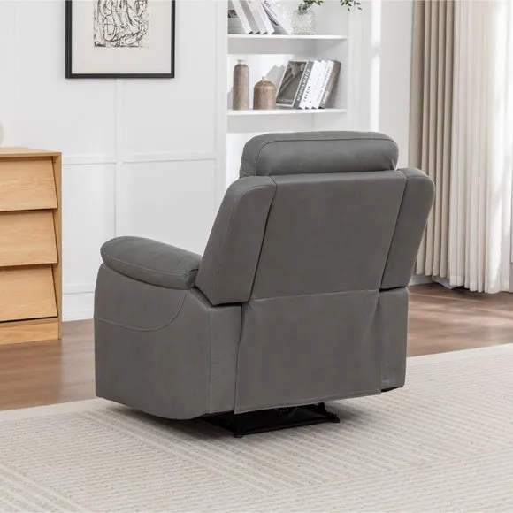 Aviemore Faux Leather Manual Reclining Chair 3