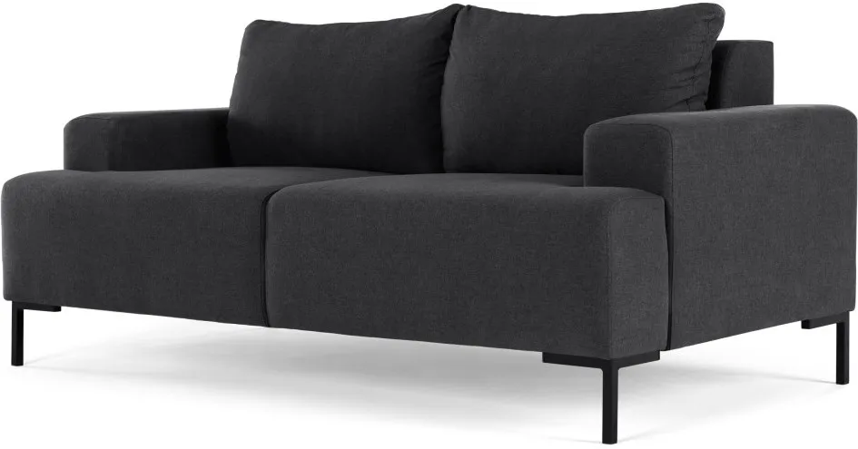 Oskar 2 Seater Sofa, Sterling Grey