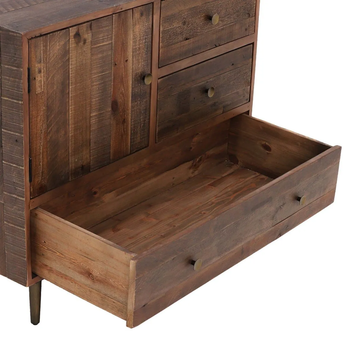 Modi 3 Drawer & Door Buffet Cabinet, Wood | Barker & Stonehouse 5