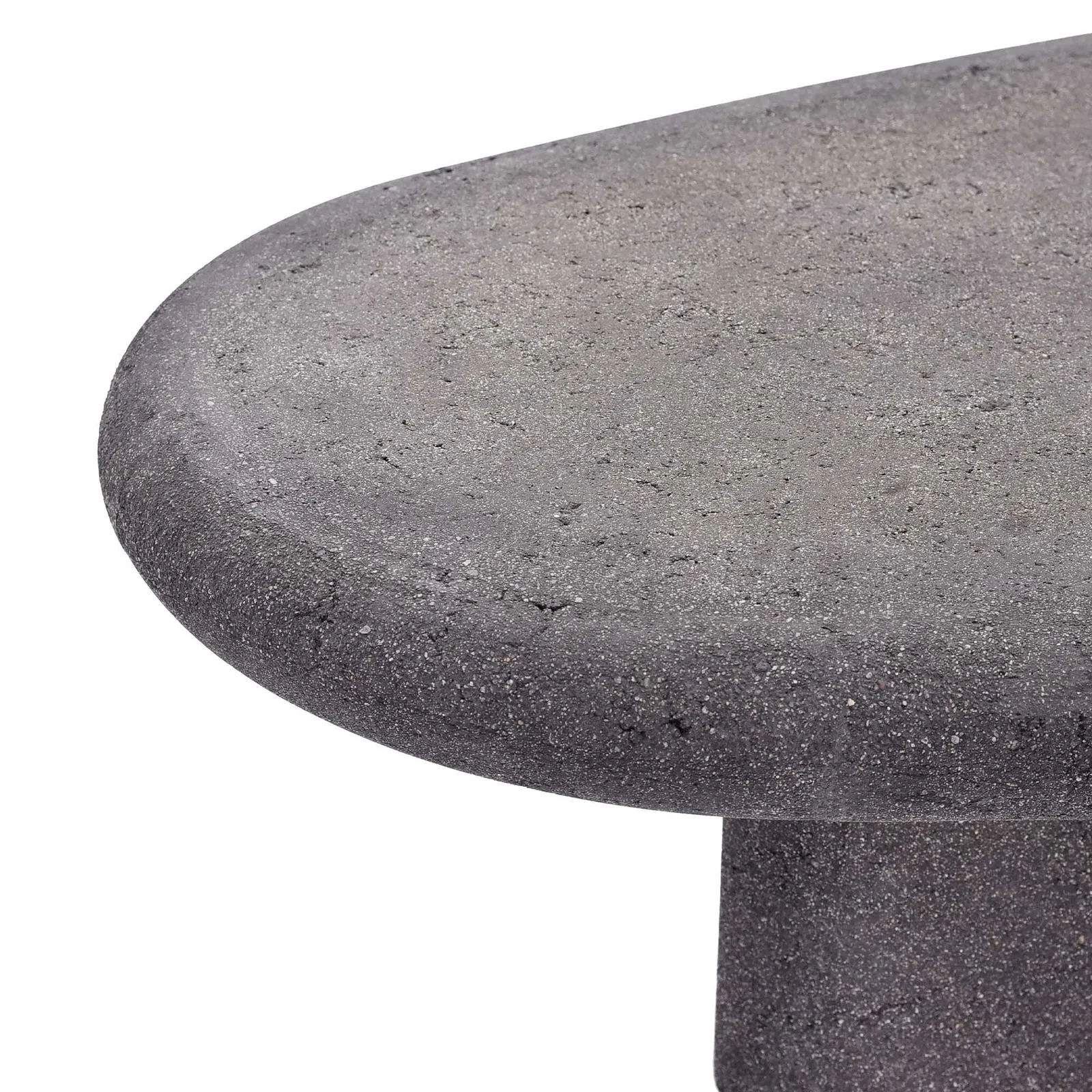Phuket Coffee Table, Round, Black | Barker & Stonehouse 4