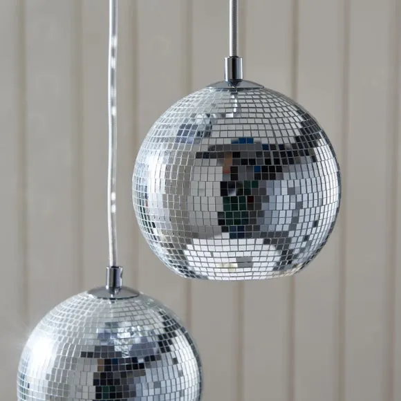 Disco Ball 3 Light Adjustable Cluster Ceiling Light 3