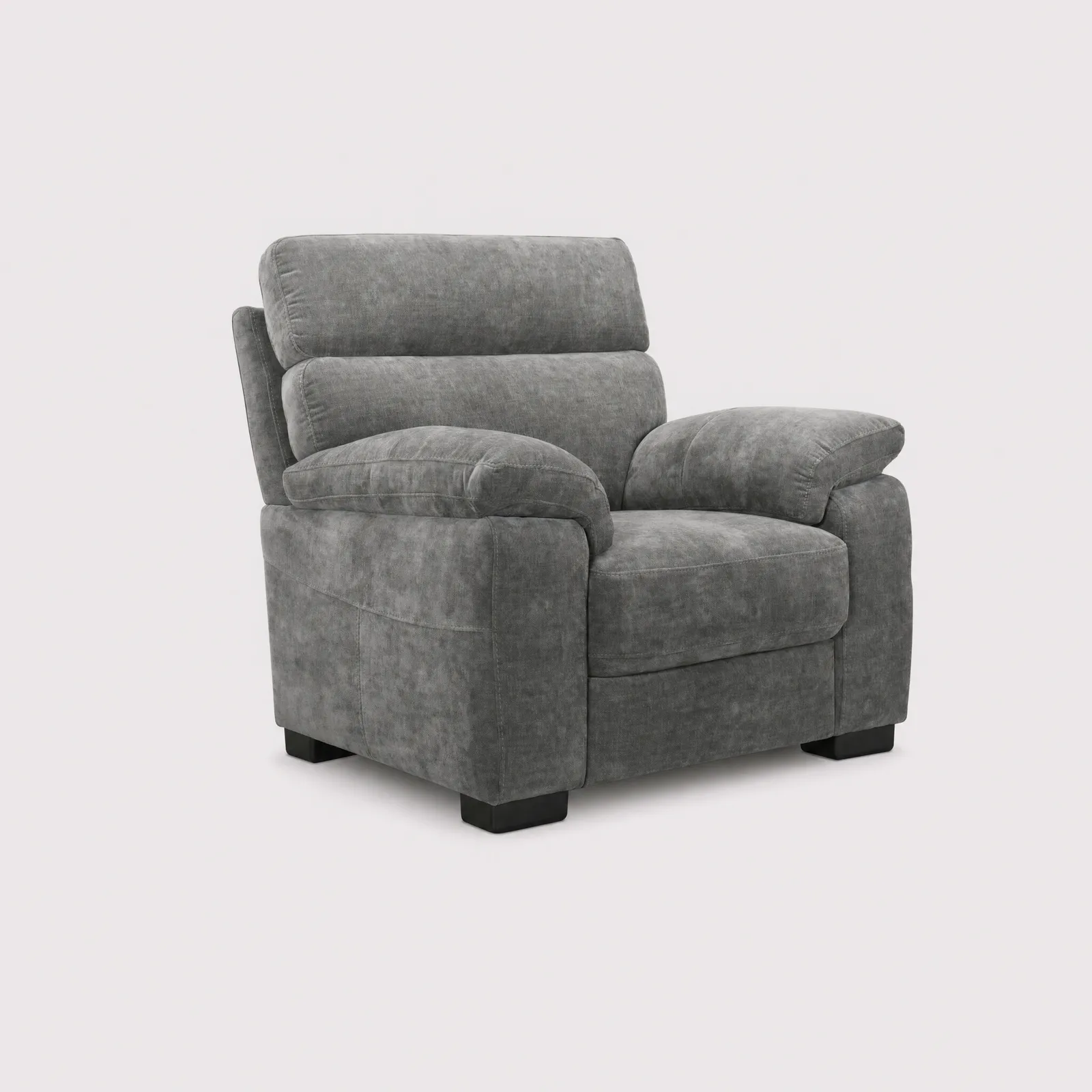 Clark Armchair- New Spec, Grey Fabric | Barker & Stonehouse