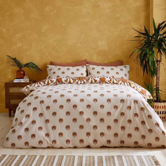 Palma Tropics 100% Cotton Duvet Cover and Pillowcase Set 3