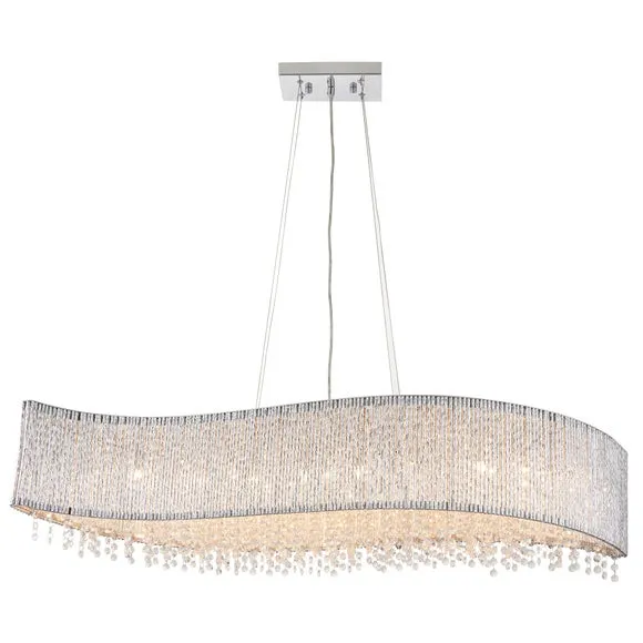 Vogue Galina 8 Light Crystal Ceiling Light 2