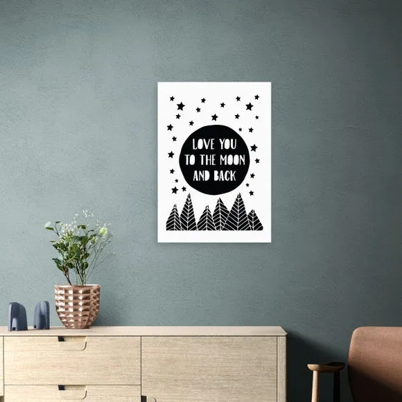 East End Prints To The Moon Print 1