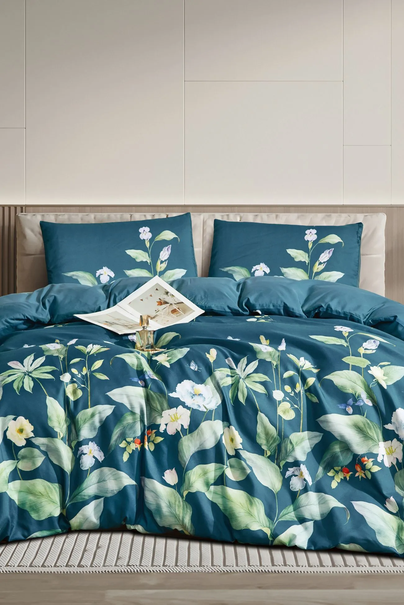 Ezysleep Zarah Floral Printed Easycare Duvet Set 2