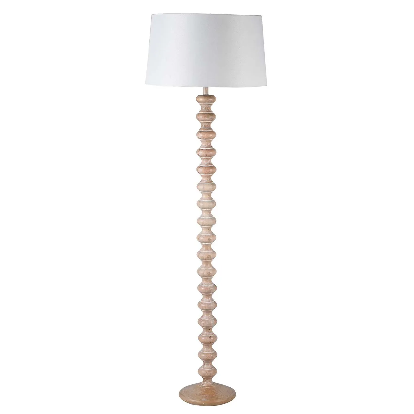 Sculpted Wood Floor Lamp | Barker & Stonehouse 3