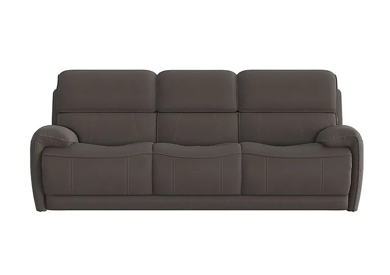 Link 3 Seater Fabric Sofa - Dark Grey - Sofas and Armchairs