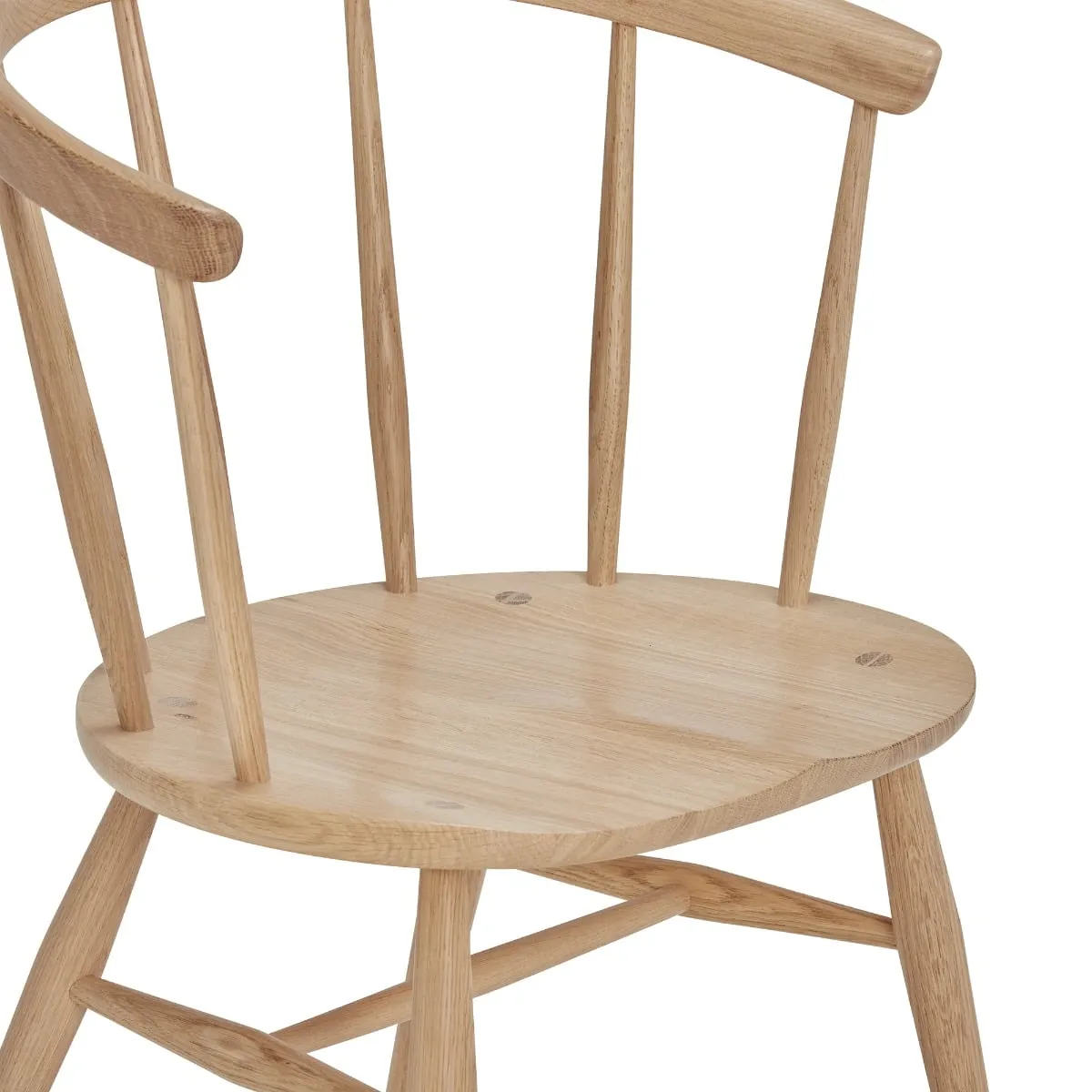 Ercol Heritage Armchair, Neutral Oak | Barker & Stonehouse 6