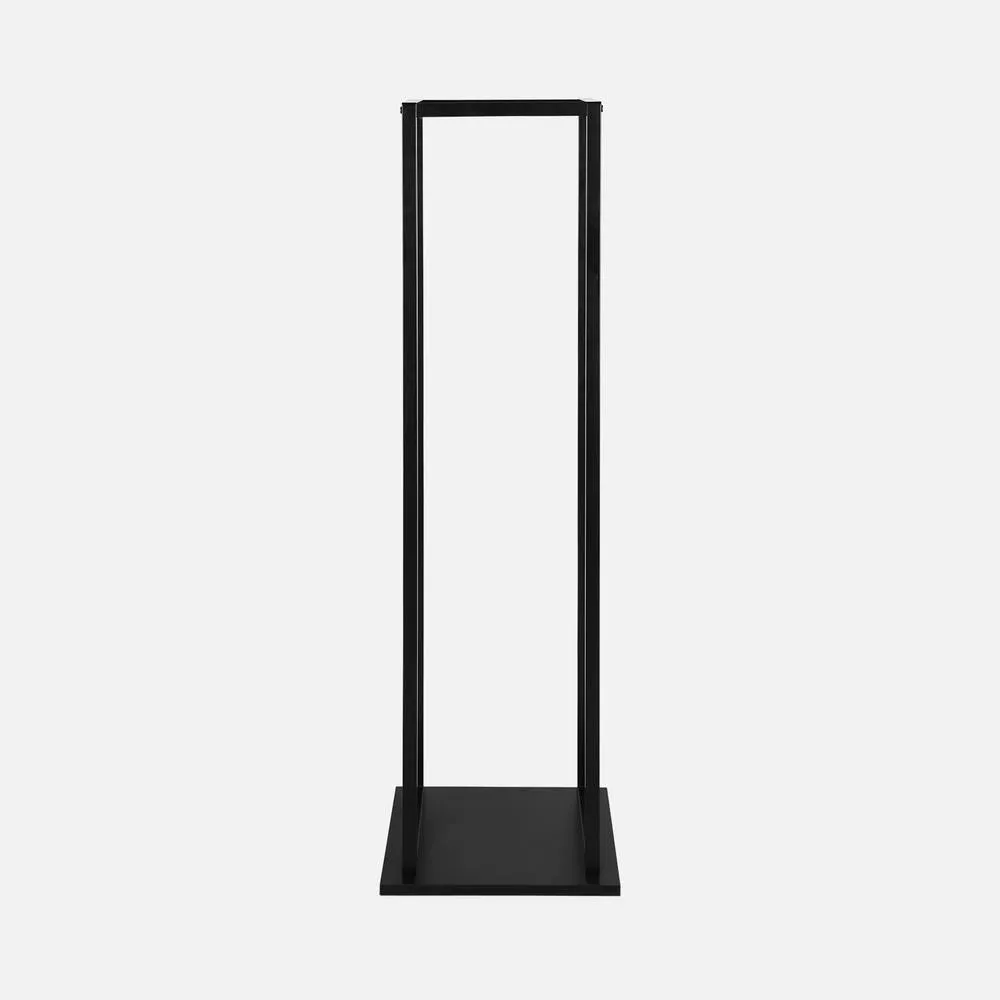 sweeek 112cm Interior Vertical Log Rack in Black 2