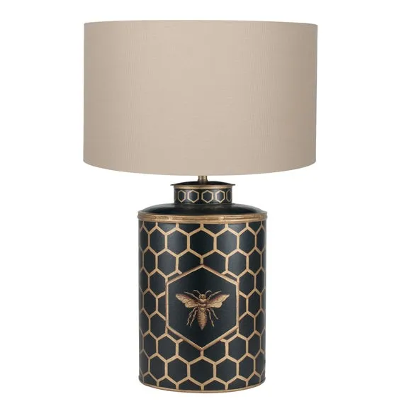 Pacific Lifestyle Honeycomb Table Lamp Black 2
