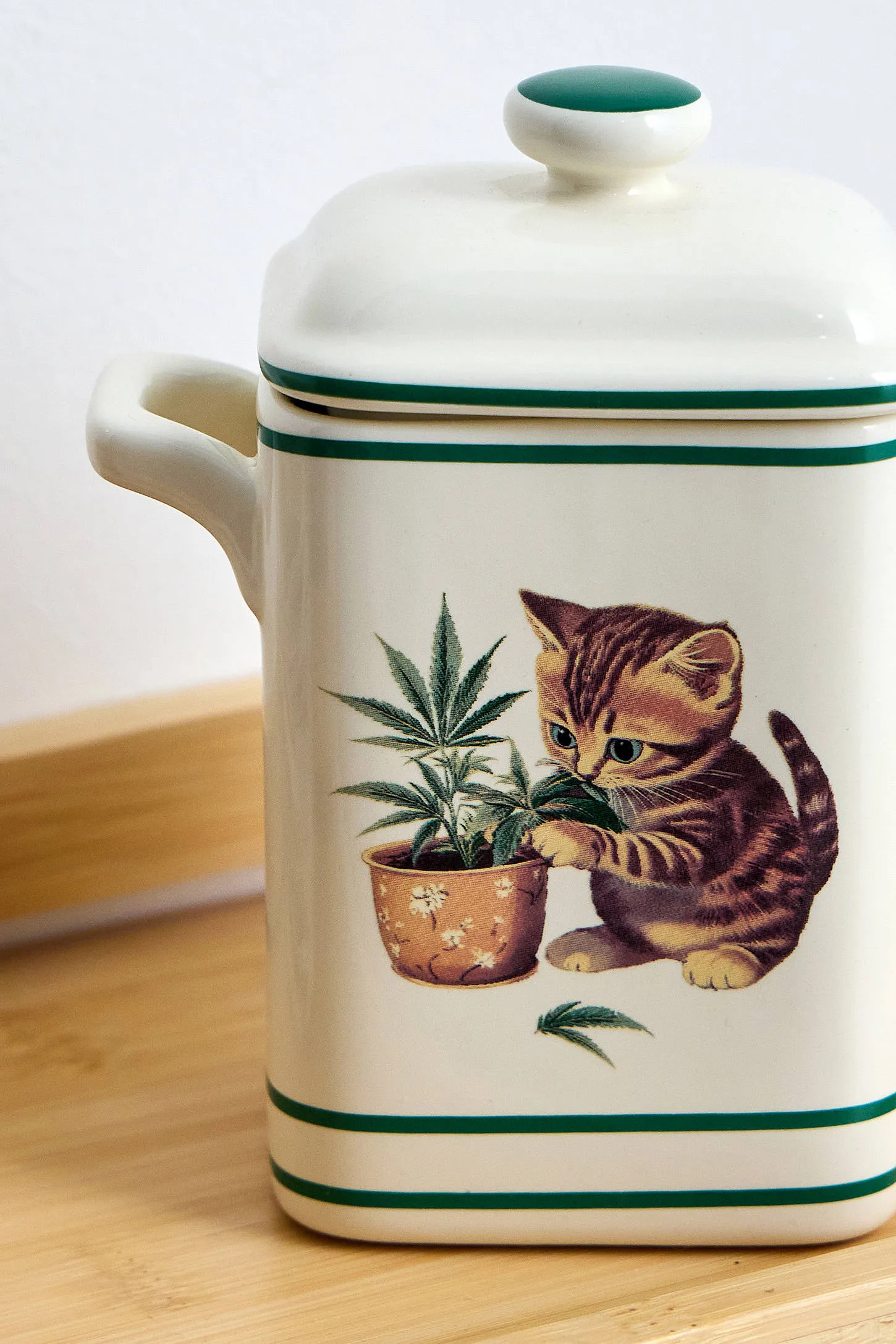 High Maintenance Trinket Jar - Green 3