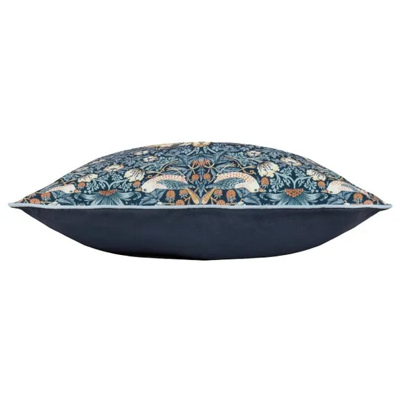 Morris & Co. Strawberry Thief Outdoor Square Cushion 3