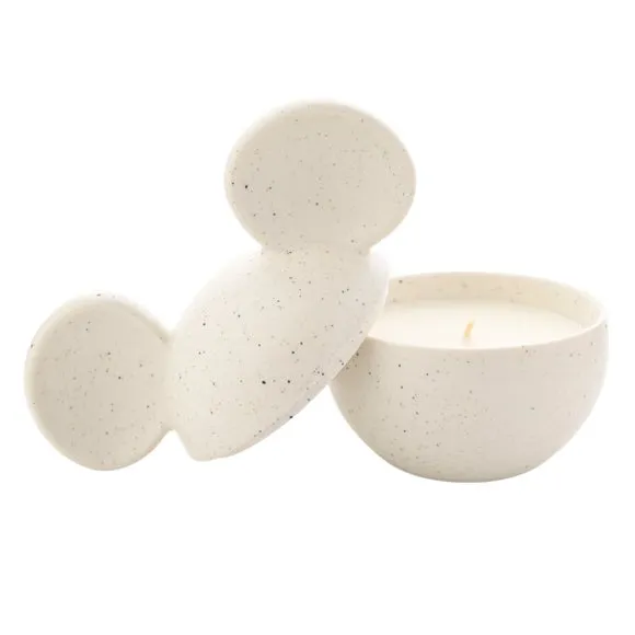 Disney Mickey White Ceramic Lychee & Pear Candle 2