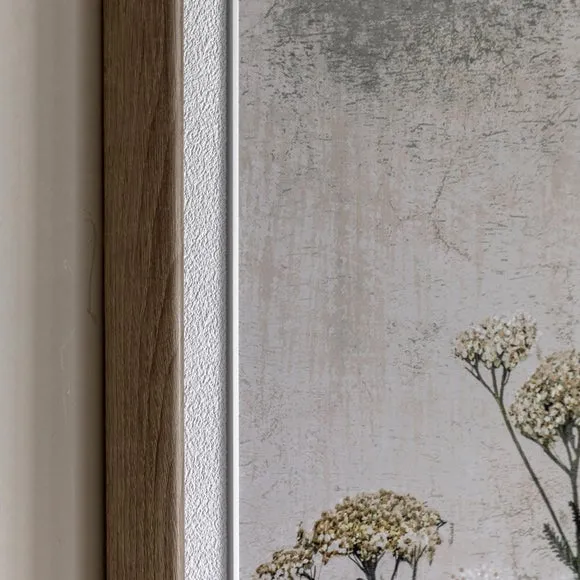 Cedar and Sage Minimalist Floral Framed Canvas 3