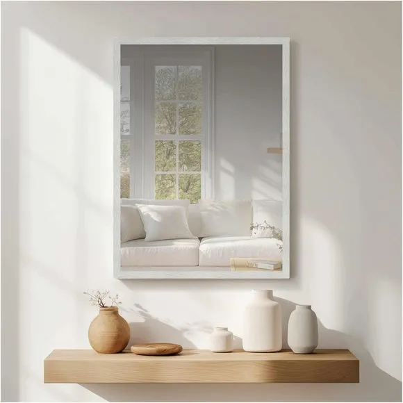 Nielsen Star Brushed Rectangle Wall Mirror
