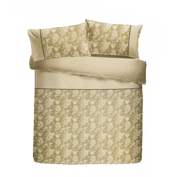Dreams n Drapes Woven Jasmine Duvet Cover and Pillowcase Set 2