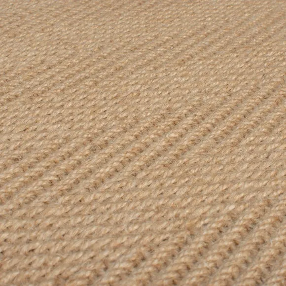 Herringbone Jute Border Rug 2
