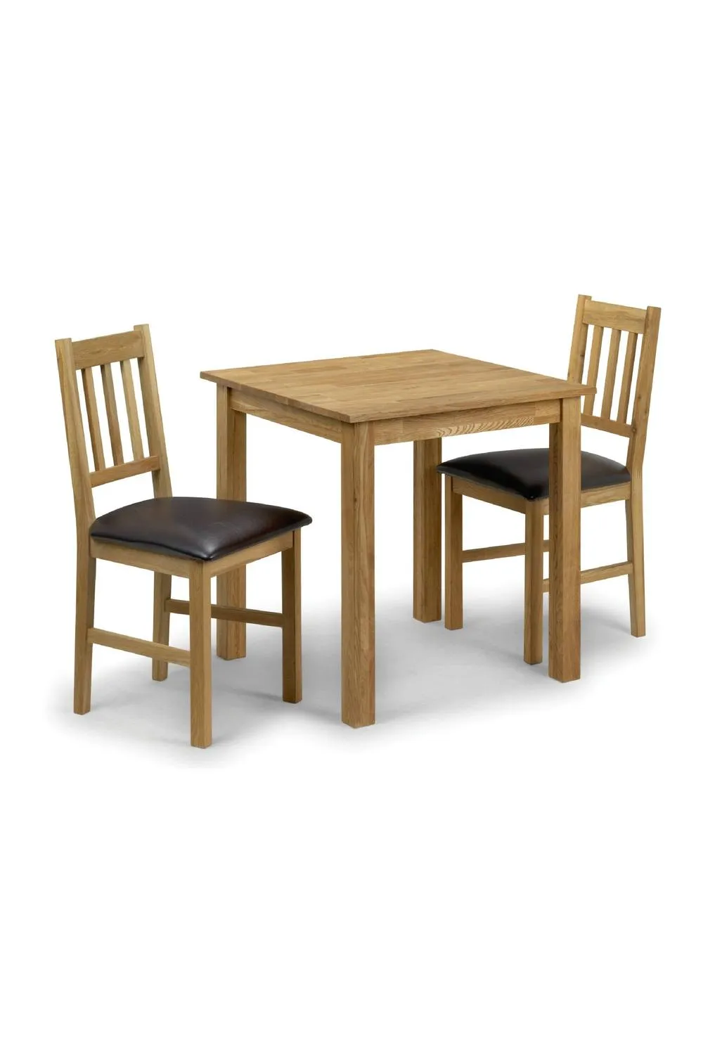 Julian Bowen Coxmoor Square 4 Seater Dining Table in Light Oak 4