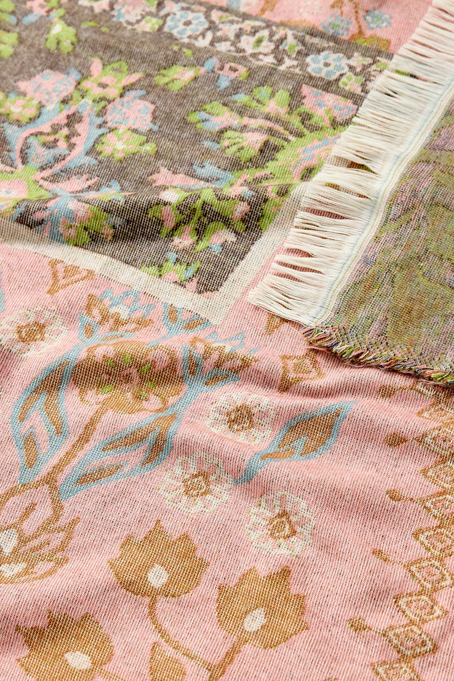 Pink Priscilla Throw - Pink 3