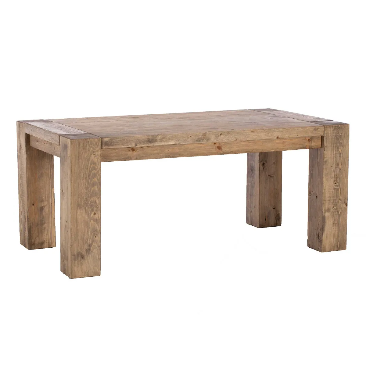 Reclaimed Wood Unique Handmade Dining Table - W180 x D100 x H79.5cm - Barker & Stonehouse