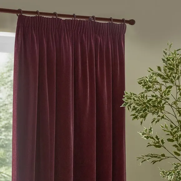 Yard Chenille Pencil Pleat Curtains 2