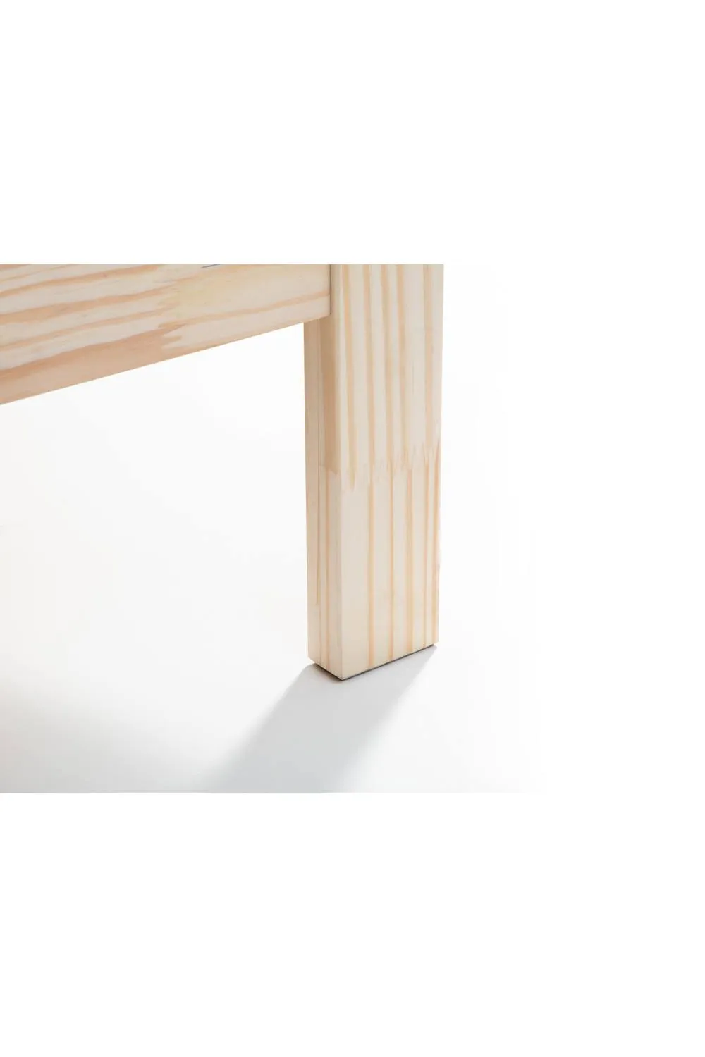 Julian Bowen Sami Double Unfinished Solid Pine Bed in Natural 6