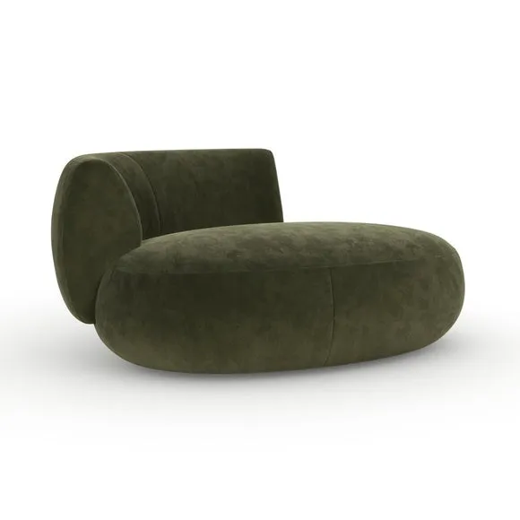 Lozenge Velvet Chaise Longue 6