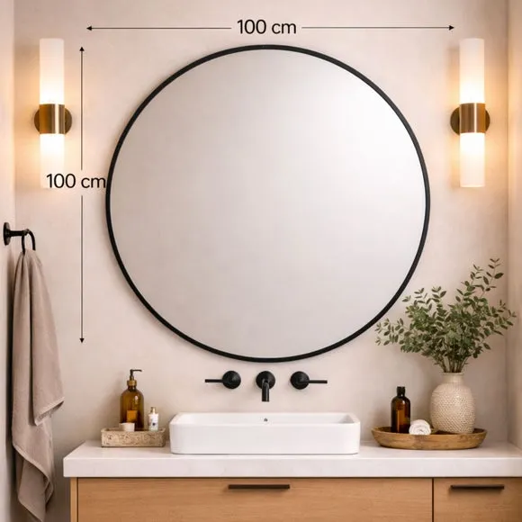 Fenestra Round Wall Mirror 6